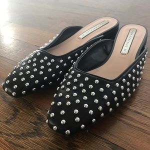 Zara studded flats size 7